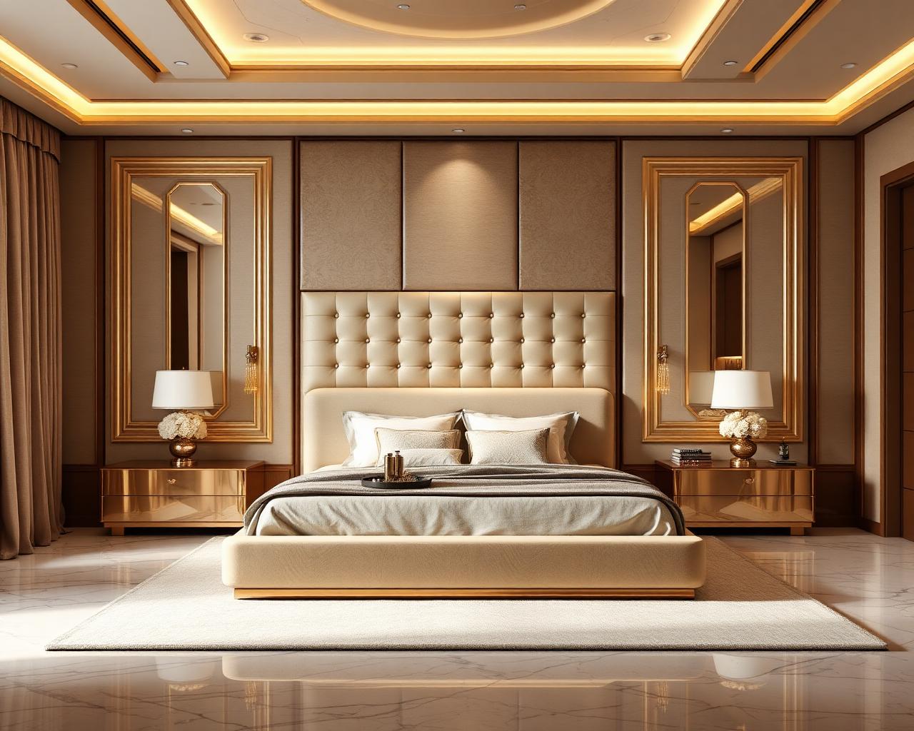 Luxury bedroom interior by Livants Interiors
